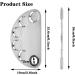 Tsathoggua Professional Makeup Palette And Spatula Upgrade Mixing Make Up Palette Stainless Steel Cosmetic Palette With Spatula For Mixing Makeup Cosmetics Or Nail Art - Buy Online on SooperMarket.com