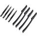Buy Hemoton 8 Sets Eyebrow Razor Shaver Tweezers & Trimmer - International Shipping Available - Buy Online on SooperMarket.com