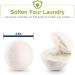 Sopito XL Wool Dryer Balls - 6pcs Set | Reduce Drying Time & Wrinkles | Static & Tangle-Free Laundry | Softens Fabric & Fluffs Clothes | Premium Natural Wool - Buy Online on SooperMarket.com