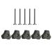 LUOFENG screw Bolt 10Pcs/Set T Shaped Bolt Accessories with Plastic T Nuts T Track Bolts Knob Set - Buy Online on SooperMarket.com