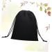 PACKOVE 3pcs Travel Bag Organizer Hair Dryer Pouch Bag Hair Dryer Bag M Velvet Bag Drawstring Bag Cell Phone Blackx3pcs 40*50cmx3pcs - Buy Online on SooperMarket.com
