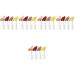 Beavorty 5 Sets Contour Stick Cream Highlighter Contouring Stick Neopentyl Di(ethylhexanoate) Ester