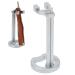 Premium Stainless Steel Razor Holder | Universal Shaving Brush & Razor Stand for Men - Durable & Safe Drying Solution - Buy Online on SooperMarket.com