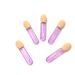 Baluue 100pcs Eyeshadow Brush Kit Beauty Sponge Women Eyeshadow Applicator Makeup Eye Sponge Violet 3.6X1.2 cm Violet