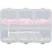 Nail Art Decoration Pink and White Heart Shape Nail Art Accessories Cute 3D Safe for DIY - Buy Online on SooperMarket.com