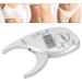 Body Fat Caliper Portable Skin Fat Caliper Tester Digital Display High Accuracy Battery Powered Body Fat Measurement Accurately Measuring Body Fat for Men and Women - Buy Online on SooperMarket.com