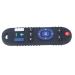 Remote Control Baby Teether High Simulation Sensory Development Soft Silicone TV Remote Teething Toy for Daily Use (Black)