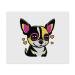 2x 'Chihuahua' Microfiber Lens/Glasses Cleaning Cloths (LC00024368)