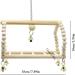 Deloky 7 Pack Bird Parrot Swing Chewing Toys - Hanging Bell Cage Toys for Small Parakeets, Cockatiels, Conures, Finches, Budgies, Macaws, Parrots, Love Birds - Buy Online on SooperMarket.com