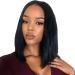 European and American wigs women s long straight hair black African fashionLinen Linen