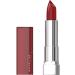 Buy Maybelline New York Color Sensational Lipstick Ruby Universal Satin (385) - Perfect Red for Every Skin Tone - International Shipping Available - Buy Online on SooperMarket.com