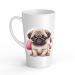 White Ceramic Baby Carlin Mug - Large 483 ml Perfect for Hot Chocolate or Milk Fun and Easy to Use