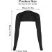 DSLSQD Women's UV Protection Bolero & Cooling Arm Sleeves - Sun Protection Scarf for Outdoor Activities - Black - Buy Online on SooperMarket.com