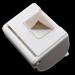 Ruilogod Plastic Bathroom Hanger Rack - Shaver Razor Holder - White Storage Solution for Men - International Shipping Available - Buy Online on SooperMarket.com