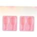 HOMSFOU 4 Pcs Silicone Molds Fondant Molds De para Gelatinas Silicone Cake Mold Silicone Baking Mold DIY Baking Molds Complementary Food Drumstick Pinkx2pcs 15.8*14.9 CMx2pcs - Buy Online on SooperMarket.com
