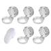 SAFELON Baby Safety Stove Gas Knob Covers & Oven Lock - 6 Pcs, White - Buy Online on SooperMarket.com