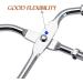 Dajidafu 2 Pieces Eyelash Curlers Stainless Steel Portable Lash Curler Cosmetic Tool with Silicone Pads for Women Adults - Buy Online on SooperMarket.com