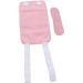 Premium Reusable Castor Oil Pack for Liver Detox | Soft Washable Design with Adjustable Straps - Perfect for Sleep (Pink) - Buy Online on SooperMarket.com