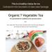 CYSO Seokrodawon Tea Garden 7 kinds of vegetable tea 100g (1 bottle) 100% Korean Organic Ingredients 100g of 1 bottle - Buy Online on SooperMarket.com
