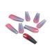 Handcess Coffin Glossy False Nails - Long Black and Red Ballerina Press-On Nails Gradient Acrylic Art Full Cover (24PCs) for Women & Girls - Buy Online on SooperMarket.com