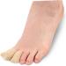 Silicone Gel Toe Protectors - 2 Pairs Soft Sleeve Covers for Runners | Hammertoe Cushion & Foot Care | 4x2.7cm - Buy Online on SooperMarket.com