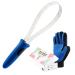 Deshedding Brush Set for Dog, Cat, Horses - Professional Pet Grooming Comb Kit - Dual-sided Stainless Steel Shedding Blade Tool For All Dogs With Pets Hair & Fur Remover Mitten Glove