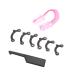 Nose Up Lifting Clip 3 Pairs Nose Up Lifting Shaper Invisible Nose Shaping Clipper Bridge Straightening Clip Corrector 3 Sizes