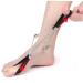 FOMIYES 2 Pcs Toe Straightener & Bunion Corrector Set - Nylon Black Toe Splint with Tension Band & Flex Tools for Hallux Valgus - Foot Strap Leash Holder for Bid Toe Alignment - Buy Online on SooperMarket.com