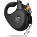 Reavet roller linen dog leasic 5m for medium-sized dogs (m) i ergonomic & non-slip grabbing i dog leash robust pull-out leash with brake-stop system i leash dog up to 25kg m |5m |Up to 25kg