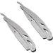 Shop Cabilock Father's Day Gifts: 6-Piece Stainless Steel Razor Holder Set for Men - Vintage Folding Razor Holder - Buy Online on SooperMarket.com