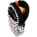 COOWOON GASSI BACK DOG Crossbody Bag - Dog Walking Essential with Poop Bag Dispenser Ideal for Toys & Accessories - Stylish White Leopard Design - Buy Online on SooperMarket.com