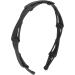 Foldable Headband Adjustable Headband Travel Headband Black Wave Hairband Headband Hair Accessories Headband(black) - Buy Online on SooperMarket.com
