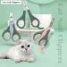 NALEINING Cat Nail Clippers Professional Pet Nail Clippers for Cats Dogs Rabbits and Guinea Pigs (Small Blue) - Buy Online on SooperMarket.com