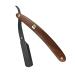 Beavorty 2pcs Manual Shaver Safe Razor Men Shaver Metal Wooden Man