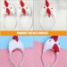 WRITWAA 1Pc Chicken Hair Hoop Easter Headbands Cartoon Rooster Hair Bands for Halloween Decorations Animals Ears Headdress Cute Headbands for Cosplay Party White - Buy Online on SooperMarket.com