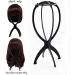 2 Pack Portable Wig Holder Stands - Foldable Short Wig Display for Easy Storage - Black Plastic - Buy Online on SooperMarket.com