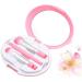 CANIGHT 1 Set 5 Pcs Eye Brush Cosmetic Makeup Brush Kit Beauty Kit Essential Kit for Daily Eye Makeup Pink - Buy Online on SooperMarket.com