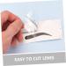 HAPINARY 50pcs Eyebrow Positioning Ruler Eyebrow Template Eyebrow Measuring Tool Eyebrow Stencil Eyebrow Drawing Tool Eyebrow Positioning Tool Eyebrow Shaping Template Eyebrow Drawing Ruler 18.00X3.80X0.10CM Blue - Buy Online on SooperMarket.com