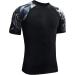 HUGE SPORTS Men's Short Sleeve Splice Rashguard Shirt - Swim & Surf Vest XXL Lion - International Shipping Available - Buy Online on SooperMarket.com