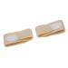 2pcs Hammer Toe Straightener Universal Soft Adjustable Strap Claw Toe Corrector for Bent Toe (M)
