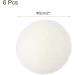 sourcing map 6 Pcs Wool Dryer Balls 2 Inches Wool Laundry Dryer Balls for Reducing Clothing Static and Wrinkles White 2" White - Buy Online on SooperMarket.com