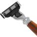Ankroyu 4-Part Men's Shaving Set | Stainless Steel Razor with Bowl & Leather Holder | Premium Shaving Experience - Buy Online on SooperMarket.com