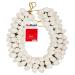 GoDazzl Artificial Jasmine Mogra Hair Gajra Garland Juda Bun Decoration - White 28 CM Long - Realistic Hair Accessory for Women and Girls - Buy Online on SooperMarket.com