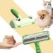 Duoqu - Pet Hair Remover Roller for Clothes Reusable Frog Style Design Green