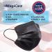 MagiCare Black Disposable Face Masks Made in USA - 50ct Box | Premium 3 Ply for Adults - Soft, Breathable & Comfortable - Buy Online on SooperMarket.com