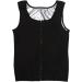 Waist Trainer Sweat Vest for Men Men Sauna Vest Shaper Gym Fitness Workout Neoprene Sweat Waist Trainer Zipper Tank Top Inner Silver L/XL - Buy Online on SooperMarket.com