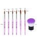 Buy Ebanku 14 PCs Professional Nail Brush Set for Gel & Acrylic Nail Art - International Shipping Available - Buy Online on SooperMarket.com