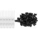 Tmishion Cat Nail Caps & Dog Paw Anti-Scratch Claw Protective Sleeves - 100 Soft Pet Nail Caps in Cool Black for Cats & Dogs - International Shipping Available - Buy Online on SooperMarket.com