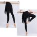 Skirted Leggings for Women Stretchy Yoga Pants with Chiffon Skirt for Ballet Dance | Medium Size - Buy Online on SooperMarket.com