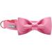 Lionet Paw's Comfortable Silk Pink Dog Collar with Removable Fly - Large Dogs (Neck 40-60cm) - 1 Pack - Buy Online on SooperMarket.com